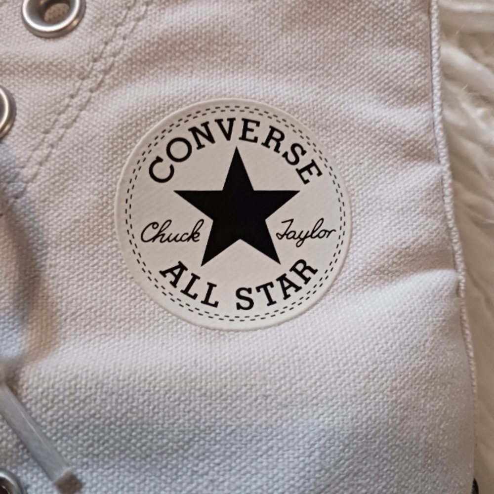 Converse Chuck Taylor All Star High Top Sneakers - White - Picture 5 of 9